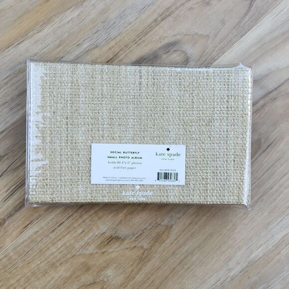 🔹️NWT Kate Spade Social Butterfly 4x6 Photo Album - Picture 3 of 7